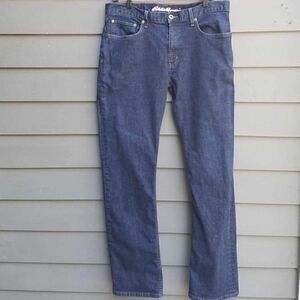 Mens Eddie Bauer Straight Jeans size 36 x 34